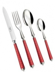 Alain Saint Joanis Croisette Coral Silverplate Flatware