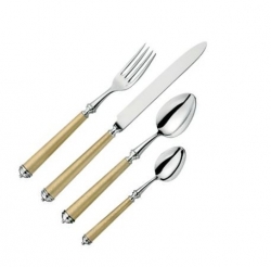 Alain Saint Joanis Neige Gold SIlverplate Flatware