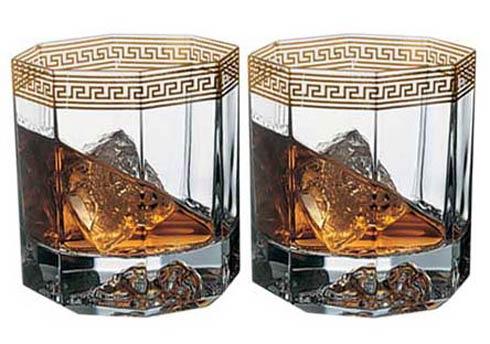 versace whisky glass