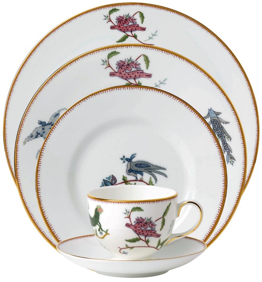 Wedgwood Kit Kemp Mythical Creatures 5-Piece Setting