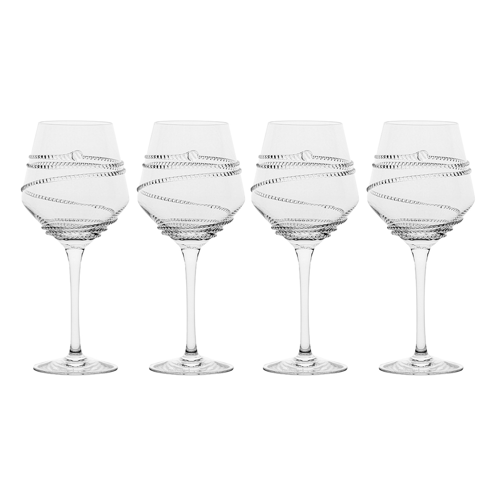 Juliska Chloe Red Wine Glass Set of 4