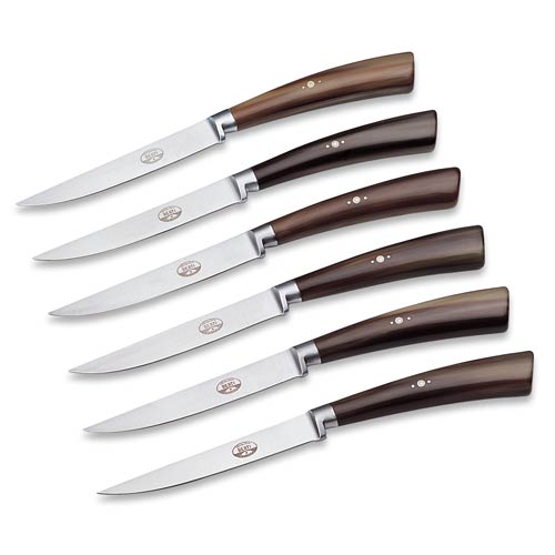 Berti Ebony Steak Knives Set of 6 – MARCH