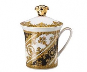 Versace 30 Years I Love Baroque Mug w/ Lid