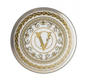 Versace Virtus Gala White Bread & Butter Plate