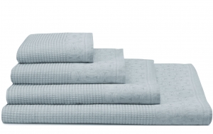 Le Jacquard Francais Lula Ice Bleu Bath Towel