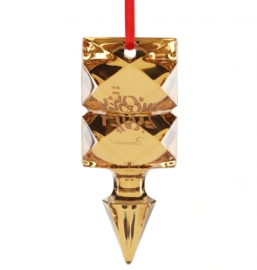 Baccarat 2024 Louxor Annual Ornament/ 20K Gold