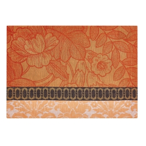 Le Jacquard Francais Escapade Tropicale Orange Placemat - Set 4