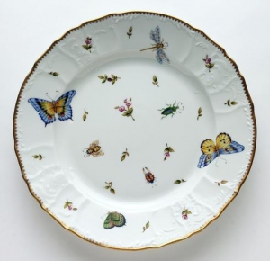 Anna Weatherley Spring in Budapest 12" Buffet Plate