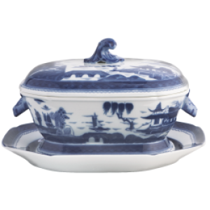 Mottahedeh Blue Canton Square Tureen (only)