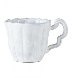 Incanto White Scallop Mug