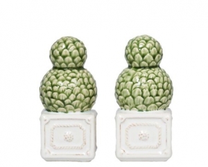 Juliska Berry & Thread Topiary Salt + Pepper Set