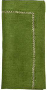 Kim Seybert Classic Napkin Spring Green - Set 4