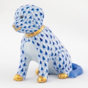 Herend Good Dog - Sapphire