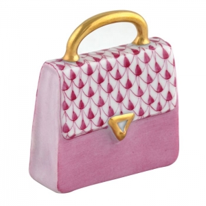 Herend Handbag - Raspberry