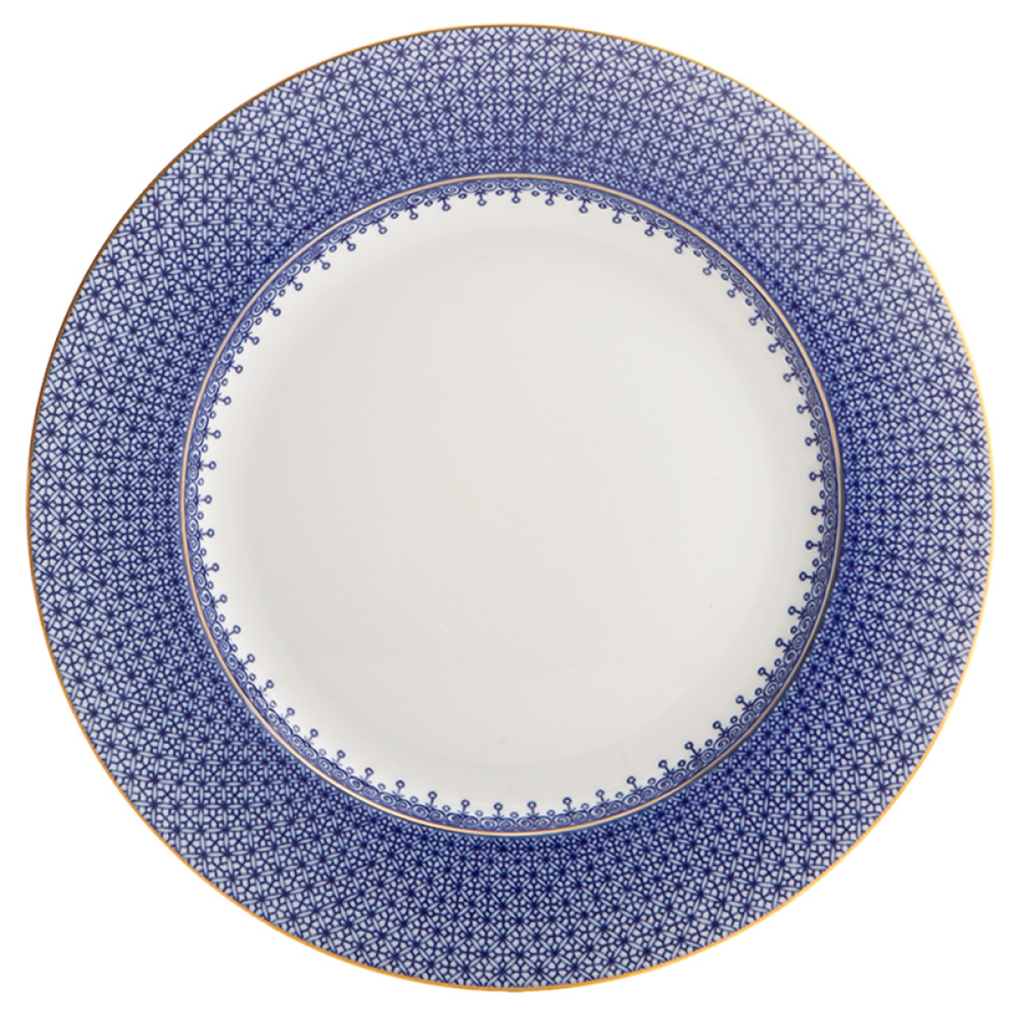 Mottahedeh Blue Lace Service Plate