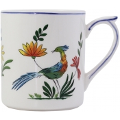 Gien Oiseaux de Paradis Mug Large - 14 oz.