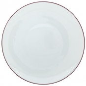 Raynaud Monceau - Garnet Red Bread & Butter Plate