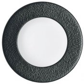 Raynaud Mineral Irise Black Dessert Plate - 8.6"