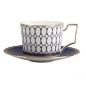 Wedgwood Renaissance Gold Teacup & Saucer