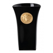 Versace Medusa Madness Vase - Black 13.5"