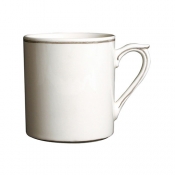 Gien Filets Taupe Mug - 10 oz.