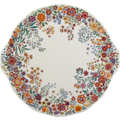 Gien Poesie Cake Platter - 13.25"