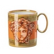 Versace Medusa Amplified Orange Coin Mug