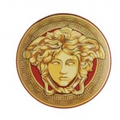 Versace Medusa Amplified Golden Coin Bread & Butter Plate - 6 2/3"