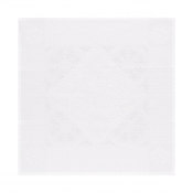 Le Jacquard Francais Bosphore Blanc Napkin - 23" x 23" / Set 4