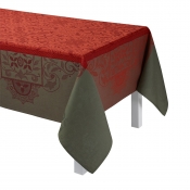 Le Jacquard Francais Venezia Cornelian Tablecloth 69" x 98"