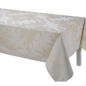 Le Jacquard Francais Syracuse Beige Tablecloth 69X98