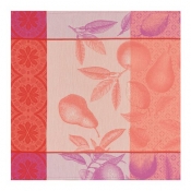 Le Jacquard Francais Arriere-Pays Pink Napkins / 23 x 23 - Set 4