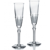 Baccarat Harcourt Eve Champagne Flute Clear - Set 2