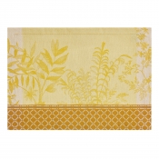 Le Jacquard Francais Jardin D'Eden Yellow Placemat - Set 4