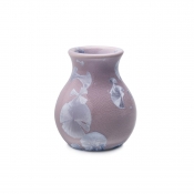 Simon Pearce Crystalline Curio Bud Vase - Lilac