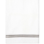 Sferra Aura White / Stone Bath Sheet - 40X70