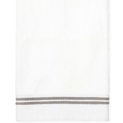 Sferra Aura White / Stone Bath Towel - 30X60