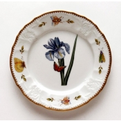 Anna Weatherley Redoute Salad Plate Blue Iris