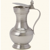 Match Pewter Pitcher with Acorn Lid - 33oz.