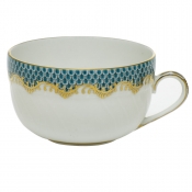 Herend Fishscale Turquoise Canton Cup - 6 oz.