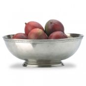 Match Pewter Luna Oval Footed Centerpiece