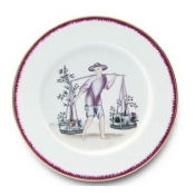 Alberto Pinto / Pinto Paris Chinoiserie Dinner Plate - #6