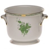 Herend Small Cachepot - Green