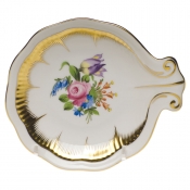 Herend Large Shell Dish - Flower 1