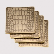 L'Objet Crocodile Coaster (Set of 4)