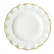 Fluted Dessert Plate