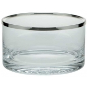 Ercuis Cerclee Straight Glass Bowl w/ Rim - 6.25"