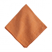 Juliska Berry Trim Persimmon Napkin - Set 12