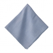 Juliska Berry Trim Chambray Napkin - Set 4