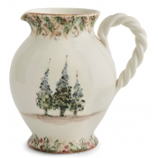 Arte Italica Natale Small Pitcher - 8.75"